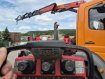 MERCEDES BENZ AXOR 1829 4X2 Hákový nosič kontejnerů s hydraulickou rukou na dálkové ovládání