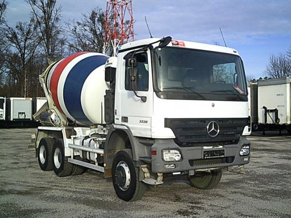 MERCEDES BENZ ACTROS 3336 6X6 BETONMIXER SCHWING STETTER