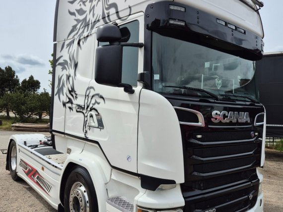 SCANIA R 730 TOPLINE - STREAMLINE, Retarder, Hydraulika, FULL AIR, ALU,