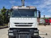 IVECO TRAKKER 8X4 nosič kontejnerů + hydraulická ruka na dálkové ovládání + třístranný vyklápěč